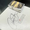 Bộ Bật Lửa Zippo Sliver Plated Đắp Nổi Demi Vàng Gold Plated Bản Kỷ Niệm SX Kèm Bao Da Cực Hiếm Gặp Đời XII La Mã Sản Xuất Năm 1996 ZS90