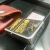Bộ Bật Lửa Zippo Sliver Plated Đắp Nổi Demi Vàng Gold Plated Bản Kỷ Niệm SX Kèm Bao Da Cực Hiếm Gặp Đời XII La Mã Sản Xuất Năm 1996 ZS90