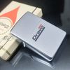Bật Lửa Zippo Cổ Đồng Khối Mạ Chrome Phay Xước Chủ Đề Ăn Mòn Phủ Sơn Hiếm Gặp Năm 1975 Đời 7 Vạch Sắc ZC386
