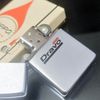 Bật Lửa Zippo Cổ Đồng Khối Mạ Chrome Phay Xước Chủ Đề Ăn Mòn Phủ Sơn Hiếm Gặp Năm 1975 Đời 7 Vạch Sắc ZC386