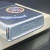 Bật Lửa Zippo Cổ Đồng Khối Mạ Chrome Bóng Chủ Đề Tầu Chiến Ăn Mòn Phủ Sơn Hiếm Gặp Năm 1982 Đời 8 Vạch Huyền ZC389