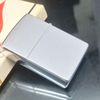 Bật Lửa Zippo Cổ Đồng Khối Mạ Chrome Phay Xước Chủ Đề Ăn Mòn Phủ Sơn Hiếm Gặp Năm 1977 Đời 5 Vạch Sắc ZC392