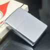 Bật Lửa Zippo Cổ Đồng Khối Mạ Chrome Phay Xước Chủ Đề Ăn Mòn Phủ Sơn Hiếm Gặp Năm 1975 Đời 7 Vạch Sắc ZC395