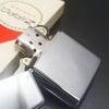 Bật Lửa Zippo Cổ Đồng Khối Mạ Chrome Trơn Bóng Hiếm Gặp Năm 1974 Đời 8 Vạch Sắc ZC398