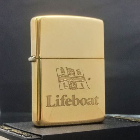 Bật Lửa Zippo Đồng Khối Solid Brass Chủ Đề Ăn Mòn Hiếm Gặp Năm 1994 Đời X La Mã ZL646