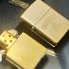 Bật Lửa Zippo Đồng Khối Solid Brass Chủ Đề Ăn Mòn Hiếm Gặp Năm 1992 Đời VIII La Mã ZL647