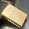 Bật Lửa Zippo Đồng Khối Solid Brass Trơn Bóng Năm 1999 Đời XV La Mã ZL649