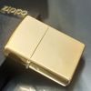 Bật Lửa Zippo Đồng Khối Solid Brass Trơn Bóng Năm 1999 Đời XV La Mã ZL649