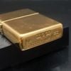 Bật Lửa Zippo Đồng Khối Solid Brass Trơn Bóng Năm 1999 Đời XV La Mã ZL649