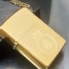 Bật Lửa Zippo Đồng Khối Solid Brass Chủ Đề Ăn Mòn Hiếm Gặp Năm 1996 Đời XII La Mã ZL650