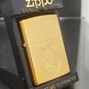 Bật Lửa Zippo Đồng Khối Solid Brass Chủ Đề Ăn Mòn Hiếm Gặp Năm 1996 Đời XII La Mã ZL650