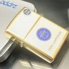 Bật Lửa Zippo Đồng Khối Mạ Vàng Gold Plated Chủ Đề Hiếm Gặp Năm 1996 Đời XII La Mã ZL652