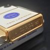 Bật Lửa Zippo Đồng Khối Mạ Vàng Gold Plated Chủ Đề Hiếm Gặp Năm 1996 Đời XII La Mã ZL652