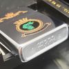 Bật Lửa Zippo Đồng Khối Mạ Chrome Bóng Chủ Đề Hiếm Gặp Năm 1989 Đời V La Mã ZL654