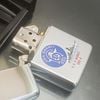 Bật Lửa Zippo Đồng Khối Mạ Chrome Bóng Chủ Đề Tầu Chiến Hiếm Gặp Năm 1988 Đời IV La Mã ZL655