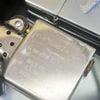 Bật Lửa Zippo Đồng Khối Mạ Chrome Phay Xước Chủ Đề Tầu Chiến Hiếm Gặp Năm 1996 Đời XII La Mã ZL657