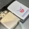 Bật Lửa Zippo Đồng Khối Mạ Chrome Phay Xước Chủ Đề Hiếm Gặp Năm 1988 Đời IV La Mã ZL658
