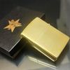 Bật Lửa Zippo Đồng Khối Marlboro Longhorns Đầu Bò Đời VII La Mã Năm 1991 Hiếm Gặp ZQH166