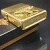 Bật Lửa Zippo Đồng Khối Marlboro Longhorns Đầu Bò Đời VII La Mã Năm 1991 Hiếm Gặp ZQH166