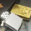 Bật Lửa Zippo Đồng Khối Marlboro Longhorns Đầu Bò Đời VII La Mã Năm 1991 Hiếm Gặp ZQH166