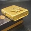 Bật Lửa Zippo Đồng Khối Marlboro Longhorns Đầu Bò Đời VIII La Mã Năm 1992 Hiếm Gặp ZQH167