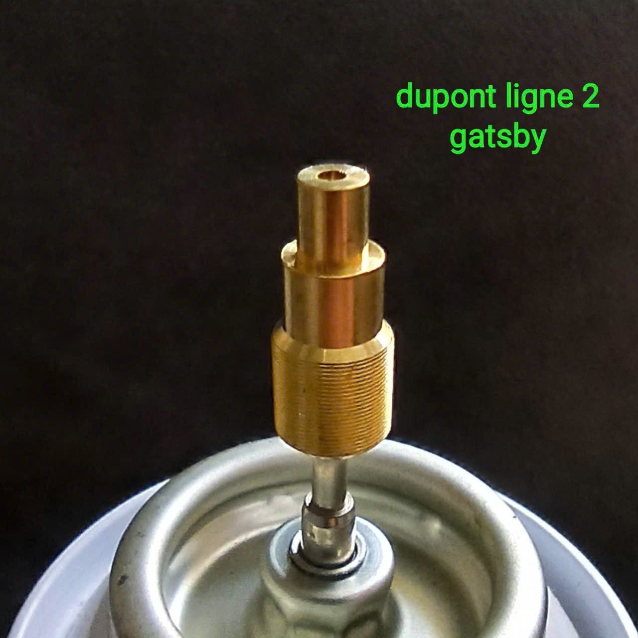 Đầu bơm đồng bật lửa Dupont dòng 2 lỗ và gatsby ĐB1