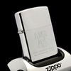 Bật Lửa Zippo Đồng Khối Mạ ChromeTrơn Bóng Ăn Mòn Chủ Đề Hiếm Gặp Năm 1991 Đời VII La Mã ZL669