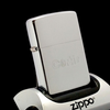 Bật Lửa Zippo Cổ Đồng Khối Mạ Chrome Phay Xước Chủ Đề Ăn Mòn Hiếm Gặp Năm 1982 Đời 8 Vạch Huyền ZC410