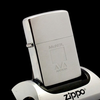 Bật Lửa Zippo Cổ Đồng Khối Mạ Chrome Phay Xước Chủ Đề Ăn Mòn Phủ Năm 1974 Đời 8 Vạch Sắc ZC399