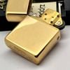 Bật Lửa Zippo Đồng Khối Solid Brass Trơn Bóng Hiếm Gặp Năm 1998 Đời XIV La Mã ZL659