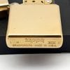 Bật Lửa Zippo Đồng Khối Solid Brass Trơn Bóng Hiếm Gặp Năm 1998 Đời XIV La Mã ZL659