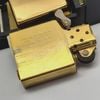 Bật Lửa Zippo Đồng Khối Solid Brass Trơn Bóng Chu Niên 1932 - 1989 Chủ Đề Marlboro Hiếm Gặp ZL664