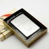 Bật Lửa Zippo Cổ Đồng Khối Mạ Chrome Phay Xước Chủ Đề Ăn Mòn Phủ Năm 1974 Đời 8 Vạch Sắc ZC399