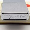 Bật Lửa Zippo Cổ Đồng Khối Mạ Chrome Phay Xước Chủ Đề Ăn Mòn Phủ Năm 1974 Đời 8 Vạch Sắc ZC399