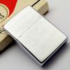 Bật Lửa Zippo Cổ Đồng Khối Mạ Chrome Phay Xước Chủ Đề Tầu Chiến Khắc Ăn Mòn Phủ Sơn Hiếm Gặp Năm 1966 Đời 8 Vạch Thẳng ZC400