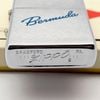 Bật Lửa Zippo Cổ Đồng Khối Mạ Chrome Phay Xước Chủ Đề Ăn Mòn Phủ Sơn Hiếm Gặp Năm 1968 Đời 6 Vạch Thẳng ZC401