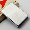 Bật Lửa Zippo Cổ Đồng Khối Mạ Chrome Phay Xước Chủ Đề Ăn Mòn Phủ Sơn Hiếm Gặp Năm 1976 Đời 6 Vạch Sắc ZC402