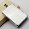 Bật Lửa Zippo Cổ Đồng Khối Mạ Chrome Phay Xước Chủ Đề Ăn Mòn Phủ Sơn Hiếm Gặp Năm 1978 Đời 4 Vạch Sắc ZC403