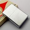 Bật Lửa Zippo Cổ Đồng Khối Mạ Chrome Phay Xước Chủ Đề Ăn Mòn Phủ Sơn Hiếm Gặp Năm 1974 Đời 8 Vạch Sắc ZC405