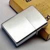 Bật Lửa Zippo Cổ Đồng Khối Mạ Chrome Trơn Bóng Chủ Đề Ăn Mòn Phủ Sơn Năm 1983 Đời 7 Vạch Huyền ZC406