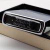 Bật Lửa Zippo Cổ Đồng Khối Mạ Chrome Phay Xước Khắc Ăn Mòn Năm 1981 Đời 1 Vạch Sắc ZC412