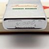 Bật Lửa Zippo Cổ Đồng Khối Mạ Chrome Phay Xước Chủ Đề Ăn Mòn Phủ Sơn Hiếm Gặp Năm 1963 Đời 3 Chấm ZC413