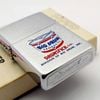 Bật Lửa Zippo Cổ Đồng Khối Mạ Chrome Phay Xước Chủ Đề Ăn Mòn Phủ Sơn Hiếm Gặp Năm 1977 Đời 5 Vạch Sắc ZC416