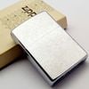 Bật Lửa Zippo Cổ Đồng Khối Mạ Chrome Phay Xước Chủ Đề Ăn Mòn Phủ Sơn Hiếm Gặp Năm 1977 Đời 5 Vạch Sắc ZC416