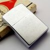 Bật Lửa Zippo Cổ Đồng Khối Mạ Chrome Phay Xước Chủ Đề Ăn Mòn Phủ Sơn Hiếm Gặp Năm 1971 Đời 3 Vạch Thẳng ZC417