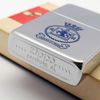 Bật Lửa Zippo Cổ Đồng Khối Mạ Chrome Trơn Bóng Chủ Đề Ăn Mòn Phủ Sơn Hiếm Gặp Năm 1982 Đời 8 Vạch Huyền ZC420