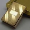 Bật Lửa Zippo Mạ Vàng Gold Plated Đời 6 Vạch Sắc Năm 1976 Rất Hiếm ZQH169