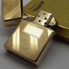 Bật Lửa Zippo Mạ Vàng Gold Plated Đời 6 Vạch Sắc Năm 1976 Rất Hiếm ZQH169