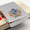 Bật Lửa Zippo Cổ Đồng Khối Mạ Chrome Trơn Bóng Chủ Đề Ăn Mòn Phủ Sơn Hiếm Gặp Năm 1983 Đời 7 Vạch Huyền ZC426