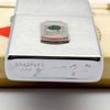 Bật Lửa Zippo Cổ Đồng Khối Mạ Chrome Phay Xước Chủ Đề Emblem Hiếm Gặp Năm 1976 Đời 6 Vạch Sắc ZC427